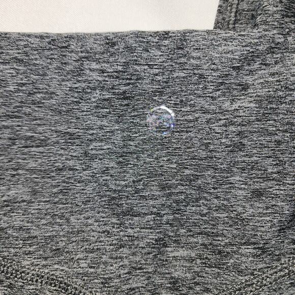 ABS CROPPED LEGGINGS HEATHERED GRAY SIZE MEDIUM - Picture 4 of 7